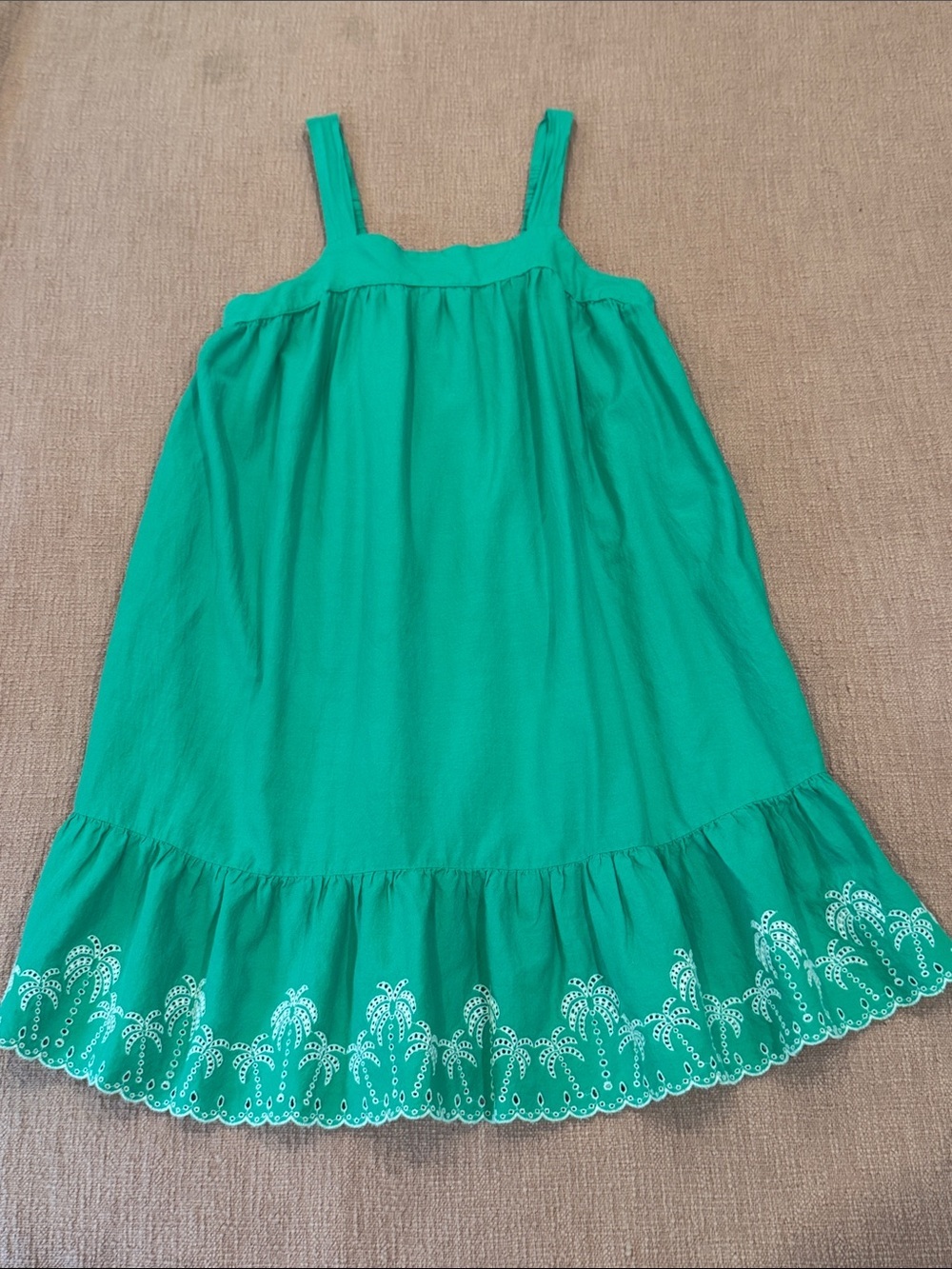 XXL wm’s 18 Green Embroidered Midi Sundress
